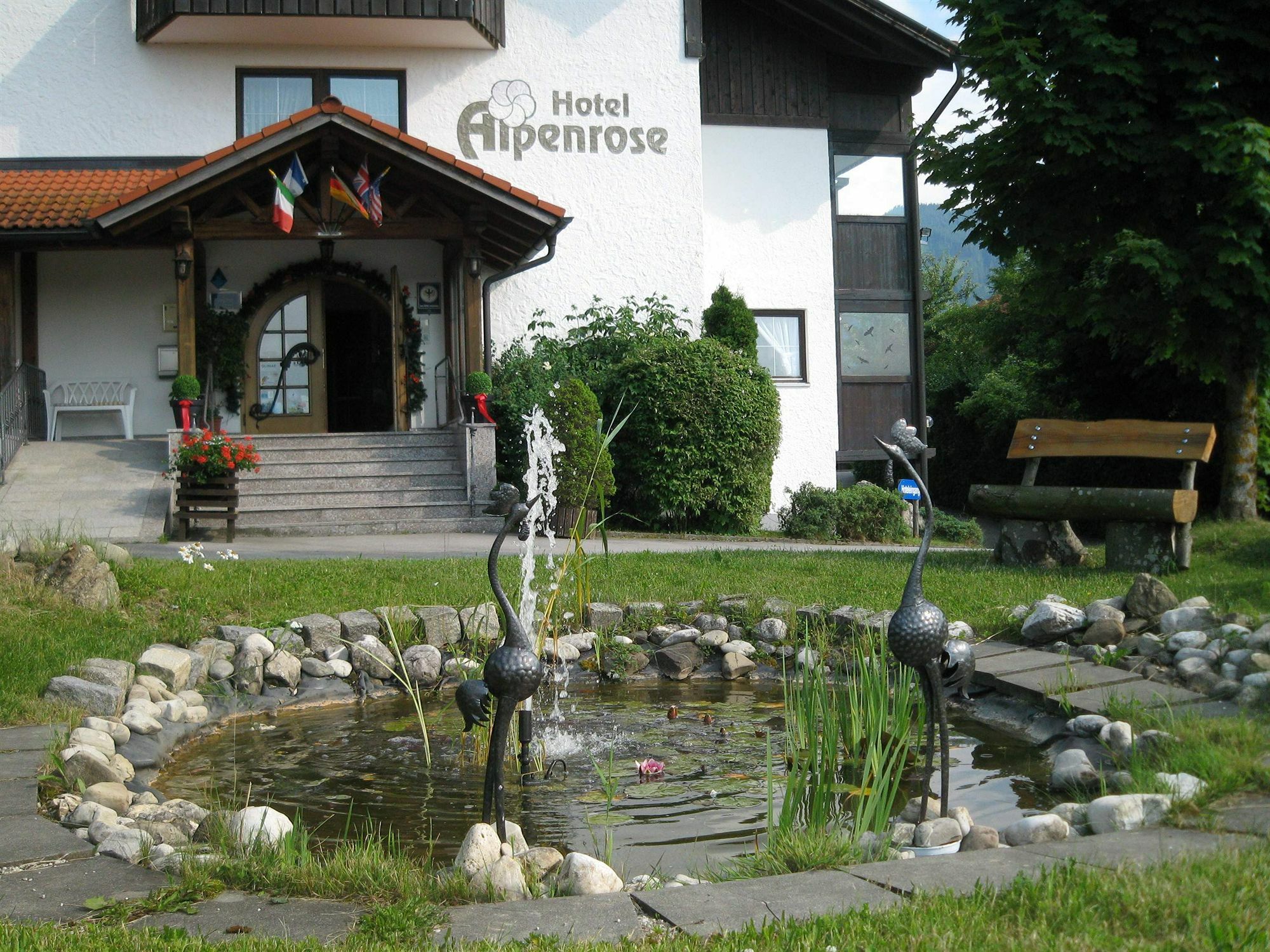 Akzent Hotel Alpenrose Nesselwang Exterior foto
